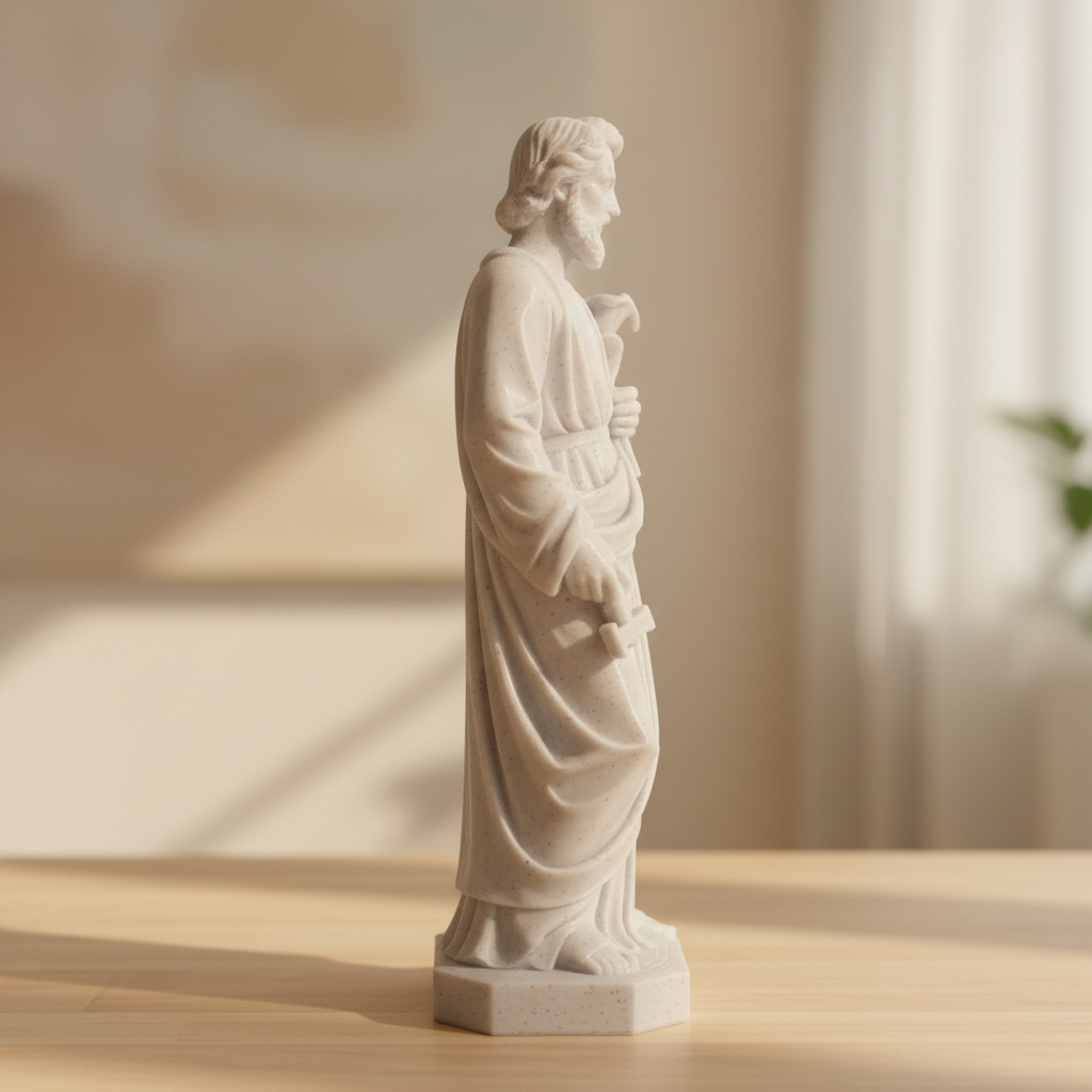 Saint Joseph the Worker Statue - Right Side